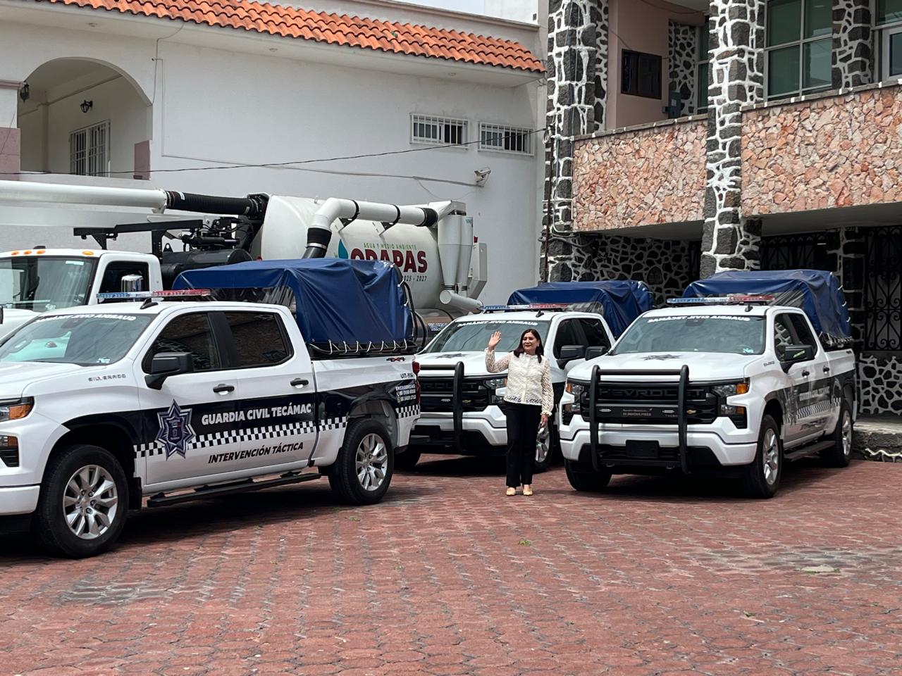 TECÁMAC FORTALECE SEGURIDAD Y PREVENCIÓN DE INUNDACIONES CON NUEVAS PATRULLAS Y UNIDADES VACTOR