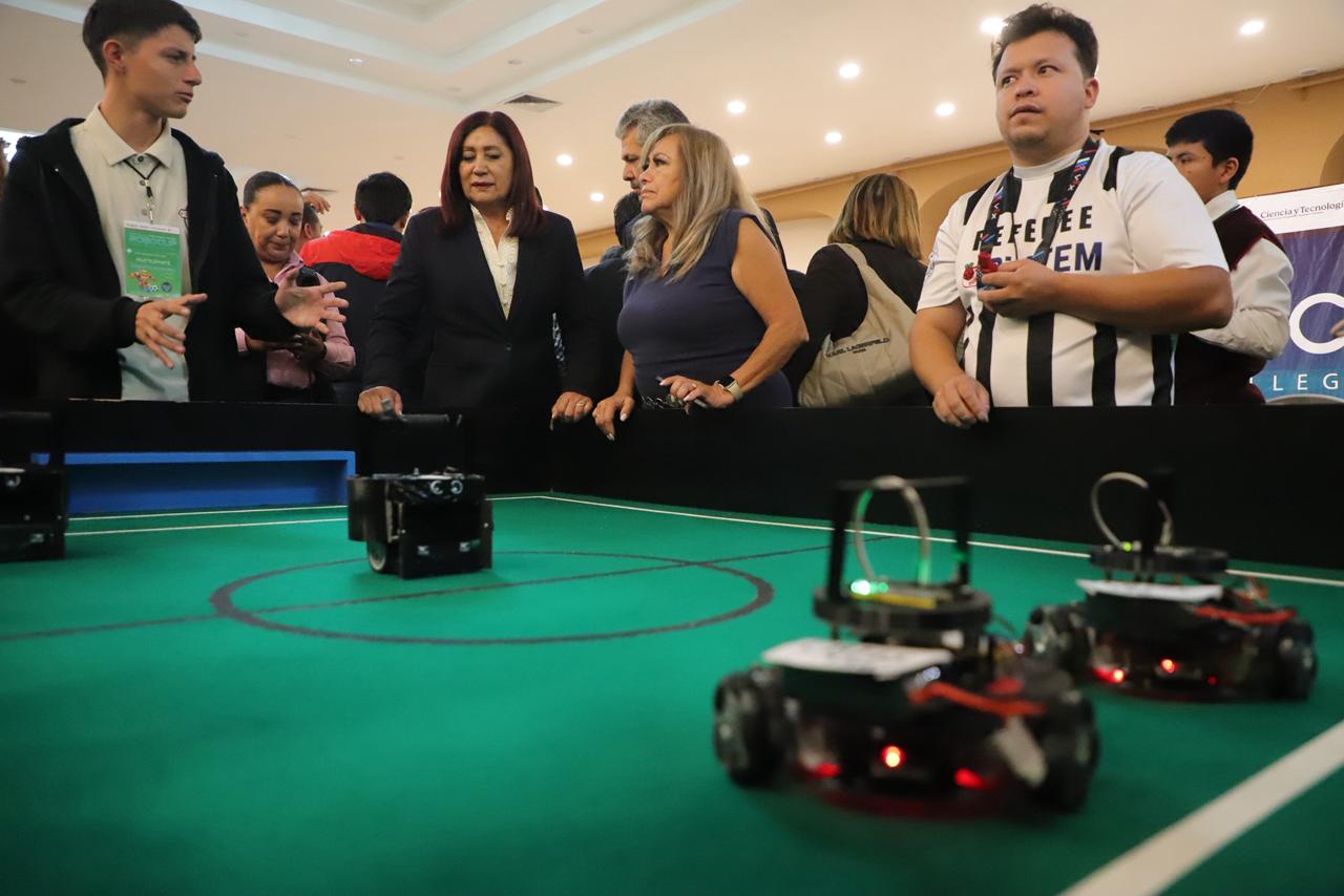 PRESIDENTA MUNICIPAL ROSI WONG DA ARRANQUE A LA ROBOCOUP DGETI CHALLENGE 2026; ES UNA PRIORIDAD IMPULSAR A LAS JUVENTUDES