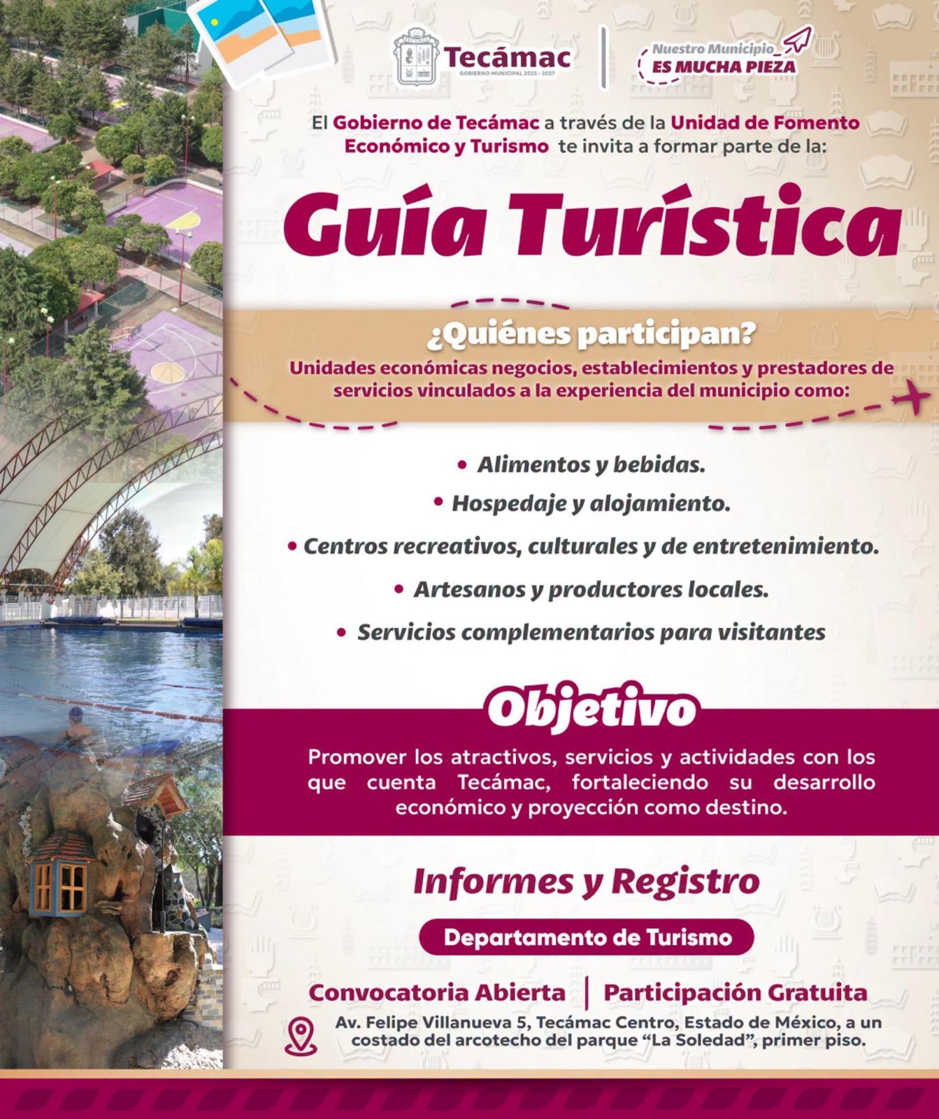 GOBIERNO MUNICIPAL DE TECÁMAC IMPULSA GUÍA TURÍSTICA PARA FORTALECER PROMOCIÓN DEL MUNICIPIO Y LA ECONOMÍA LOCAL