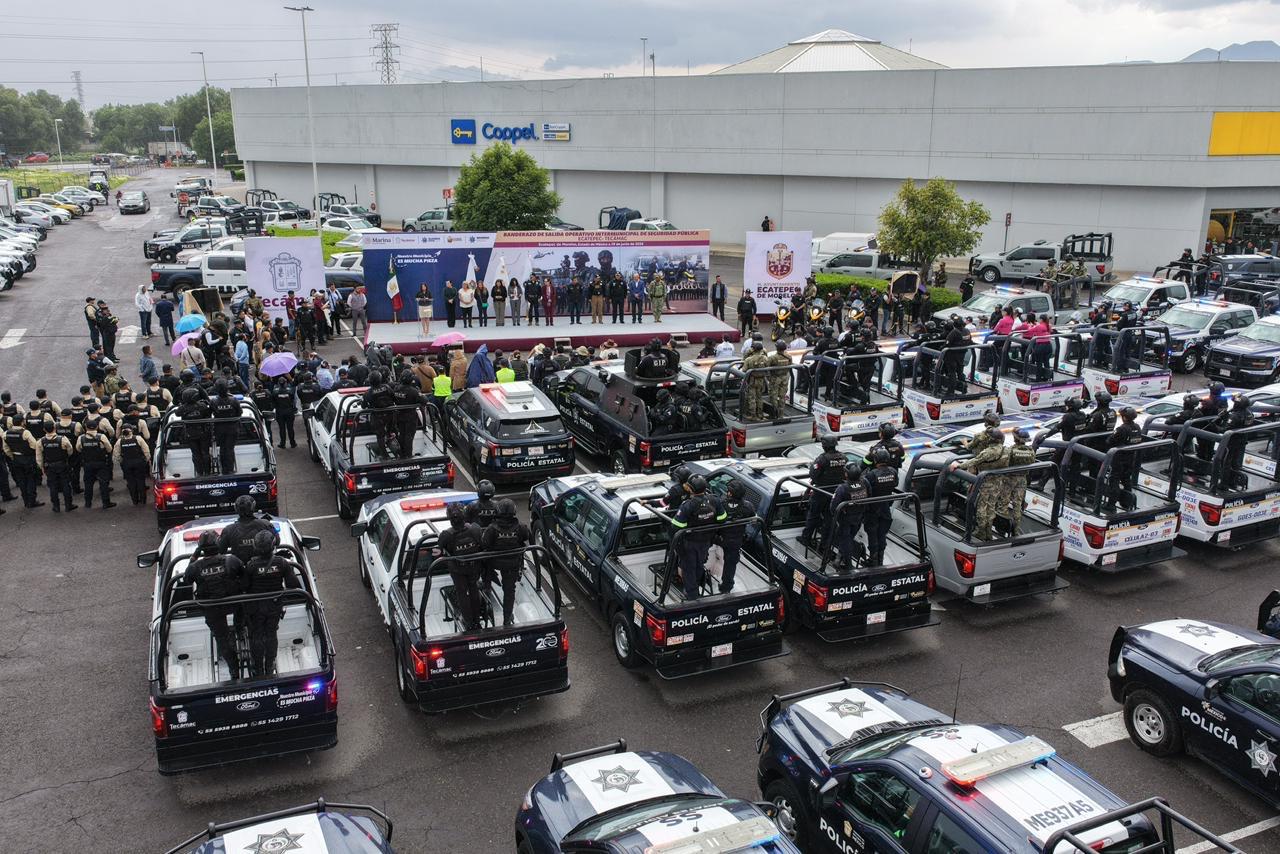 OPERATIVO DE SEGURIDAD INTERMUNICIPAL TECÁMAC-ECATEPEC FORTALECE COOPERACIÓN ENTRE LOS GOBIERNOS DE ROSI WONG Y AZUCENA CISNEROS