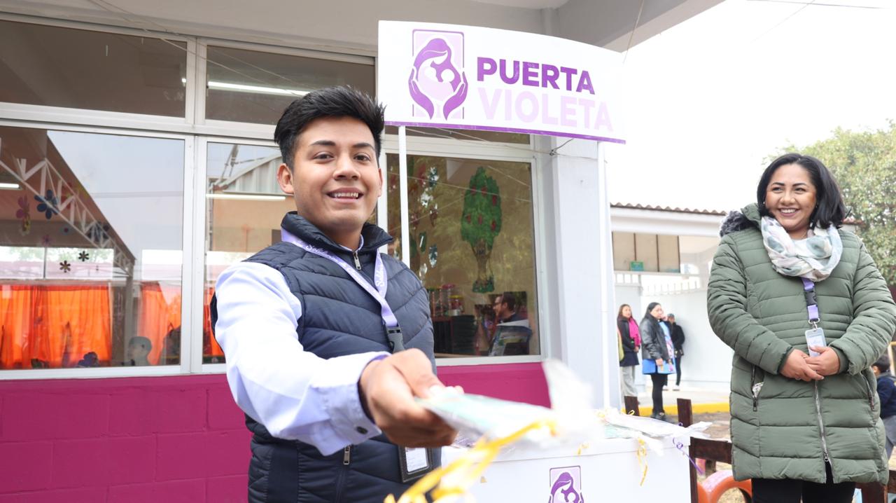 GOBIERNO DE ALCALDESA ROSI WONG FORTALECE ATENCIÓN A GRUPOS VULNERABLES DE TECÁMAC A TRAVÉS DEL SISTEMA PUERTA VIOLETA
