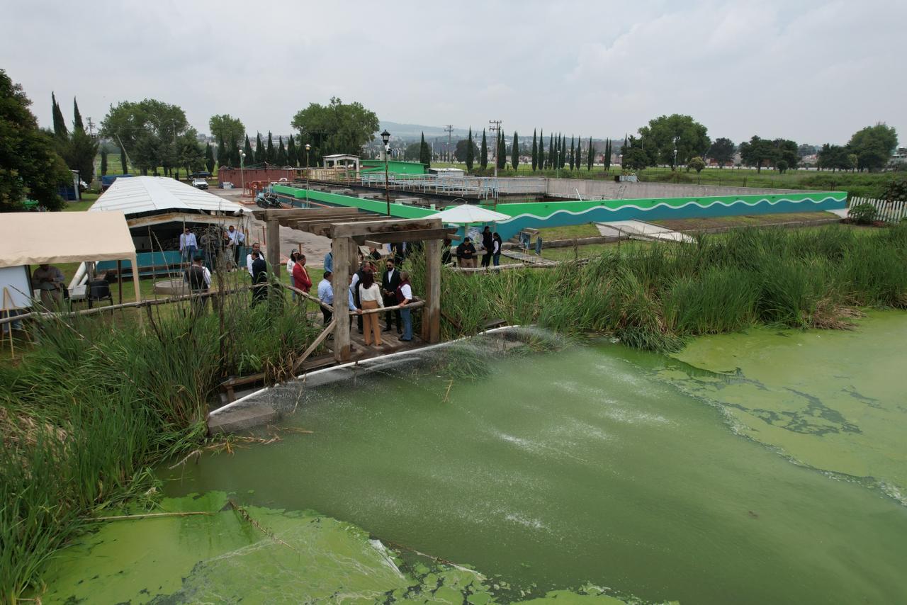 CON SEIS PLANTAS DE TRATAMIENTO, EL GOBIERNO MUNICIPAL DE TECÁMAC CONSOLIDA UN MODELO SUSTENTABLE Y DE AGUA DE ALTA CALIDAD