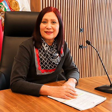 Presidenta Municipal Rosa Yolanda Wong Romero.